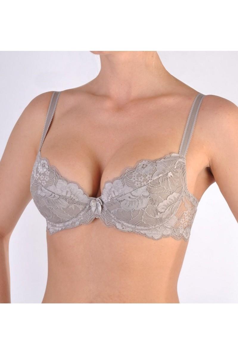 

Бюстгальтер push-up Orhideja (67762) 70C сірий