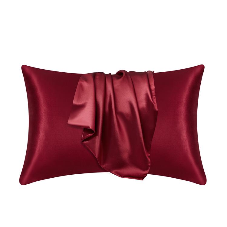 Silk Satin Envelope Pillowcase Pair for Cross-Border Trade