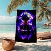 Ultra-Soft Beach Towel with Dragon Ball Theme,Ideal for Pool - Camping, Diving - Perfect Travel Essential, Vibrant Beach Towel.