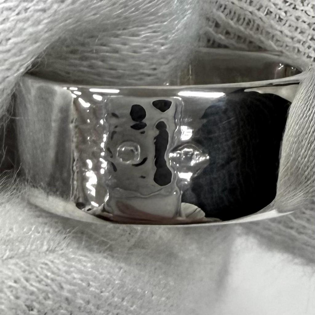 Great HERMES Ring Folding Silver 925 Women 48 Used