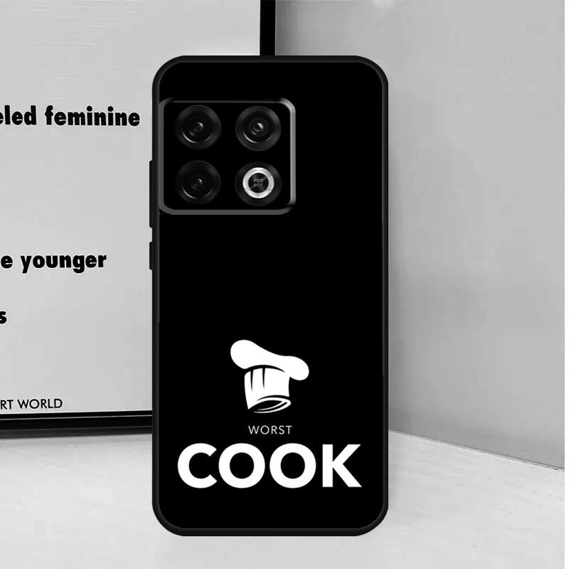 Baking Cook Chef For OnePlus Nord 5 CE 4 2 3 Lite N20 N30 Case For OnePlus 15R 13R 12R 13 12 11 10 Pro 10T 13T