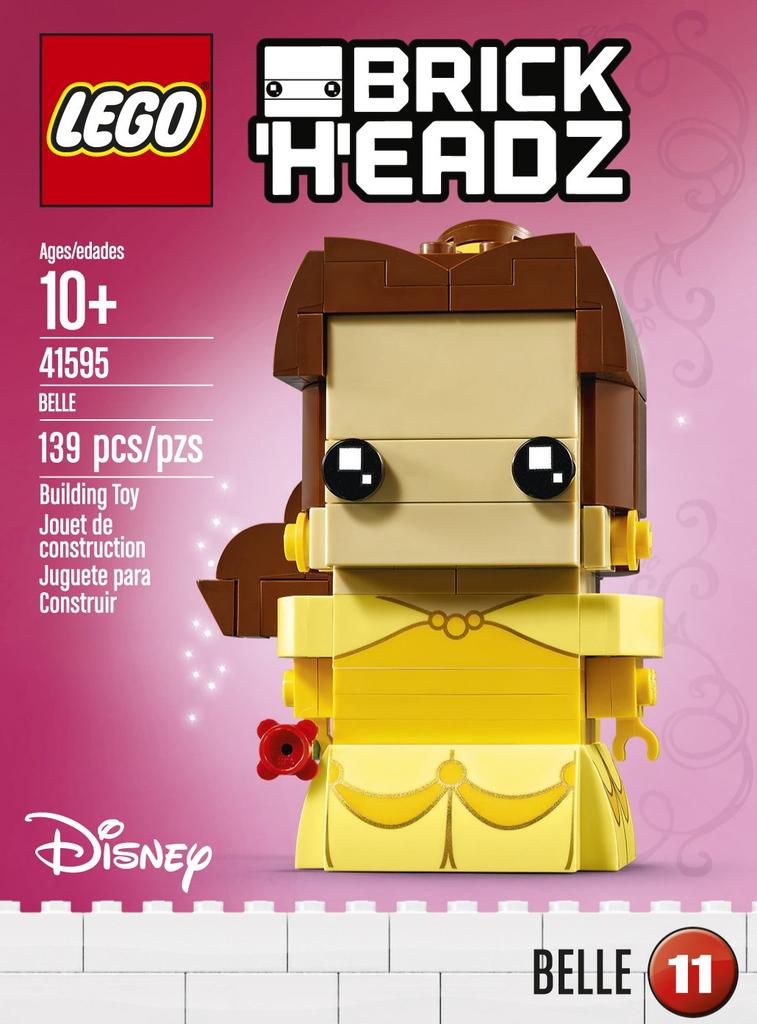 LEGO 41595 BrickHeadz Belle Disney Die Schöne und das Biest