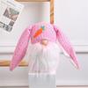 Easter Gnome Rabbit Doll Reusable Spring Ornaments for Festive Decor Faceless Doll Kids Gift