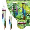 12 Tubes Wind Chimes Pendant Aluminum Tube+Pine Metal Pipe Wind Chimes Bells For Living Bedroom Dining Coffee Shop Wind Chimes
