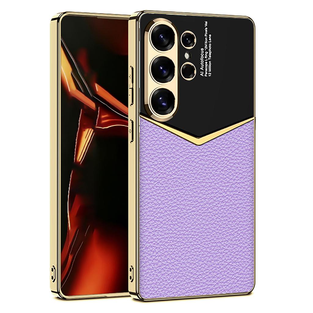 GKK Für Samsung Galaxy S26 Ultra Hüllen Galvanik PU + PC + TPU Handyhülle