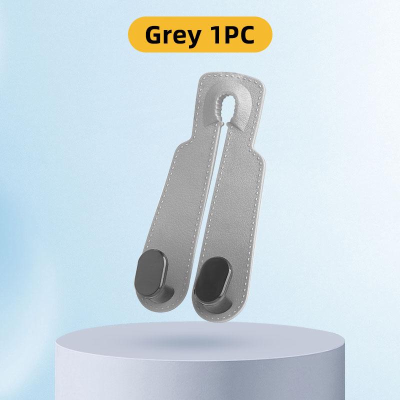 Soft Car Headrest Hooks Hanger for Bag Seat Back Organizer Holder Clips Auto Fastener Hooks Car Storage Hook Mobile Phone Holder