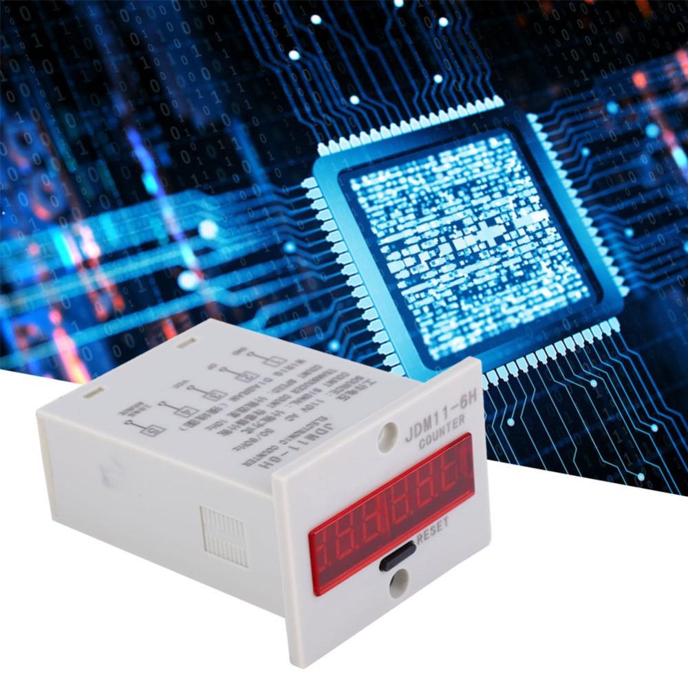 0-999999 Counting Range Electronic Counter Count Accumulating Totalizer  Traffic Monitoring