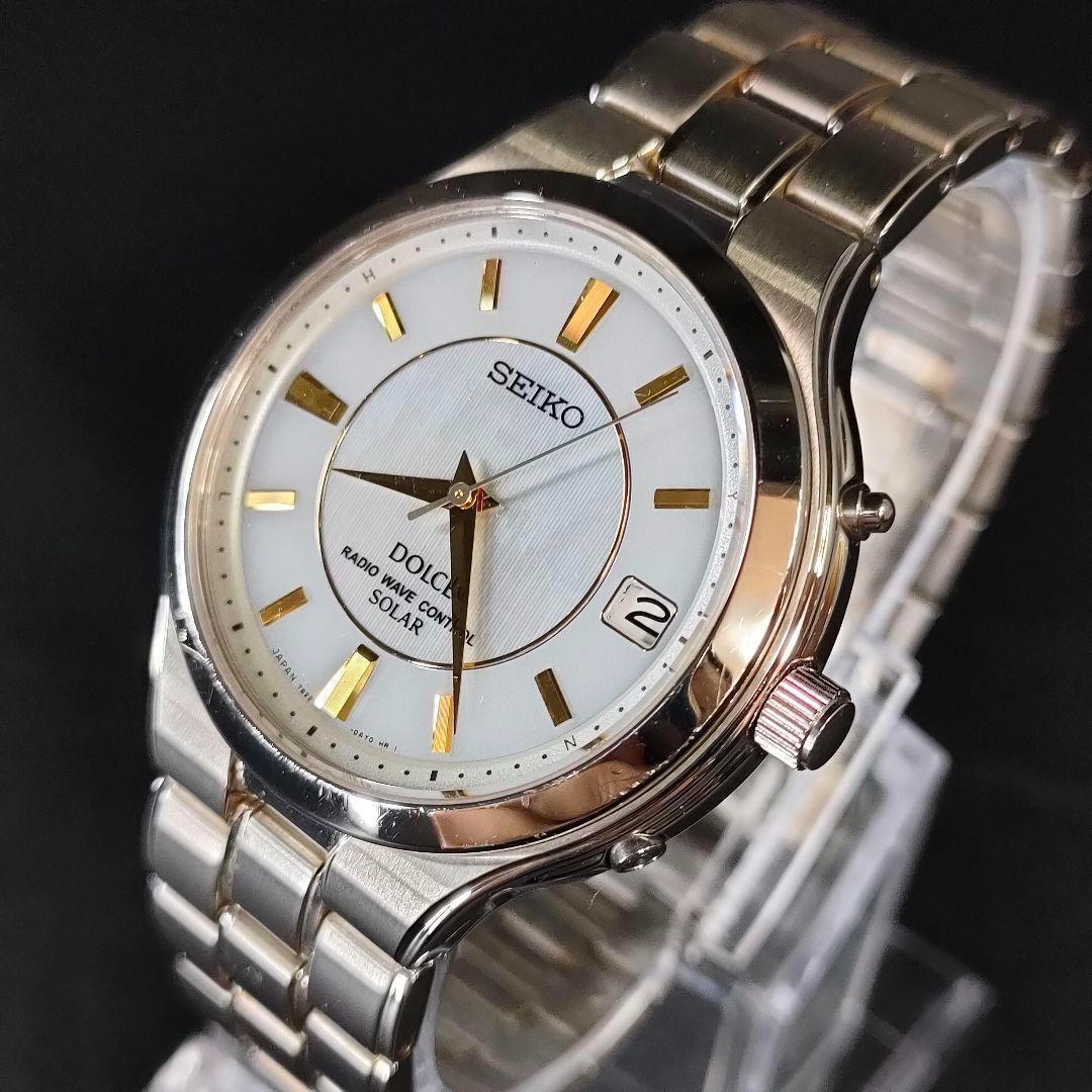 

[USED] Seiko Dolce Shell Dial Gold Solar Watch