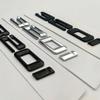 3D ABS Chrome Black Car Rear Trunk Letters Sticker For BMW 320i F30 E46 E90 G20 320i Emblem Logo Decal Auto Accessories