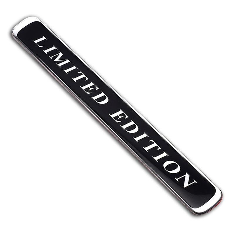 Car Sticker Emblem Badge Decal For Tundra Corolla Prado Brownstone Executive Black White Limited Edition