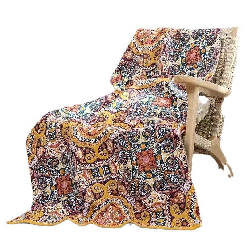 New National Tide Quick-Dry Pure Cotton Gauze Bath Towel - Soft, Large, Cartoon Design for Adults & Kids