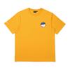 MALBON GOLF Le Club Du Malbon Round T-Shirt Mustard (Man)
