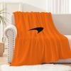 Fashion Cool Logo Blanket Plush Nap Sofa rug for M-McLarenES Living Room Warm Office Bedroom Birthday Home Travel Kid Gifts