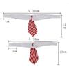 2025 Dog Cat Grooming Cat Striped Bow Tie Animal Striped Bow Tie Collar Pet Adjustable Christmas Cat Collar Pet Collar