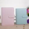 PU Leather Macaroon Color Planner Book Notebook Cover Notepad Cover Binder Cover Loose-Leaf Cover