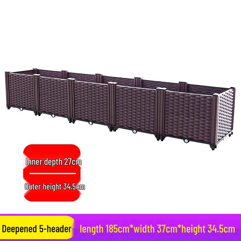 Deepened Outdoor Planter Box