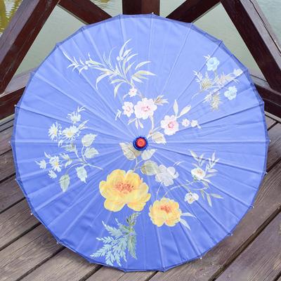 Chinesischer Regenschirm 32 Zoll, geöltes Papierimitat für Kostümaufführungen