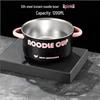 304 Stainless Steel Double Layer Insulated Noodle Bowl - Portable Bento & Lunch Box