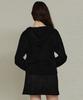 ITOV SEOUL Boucle Cable Hoodie Knit Bk
