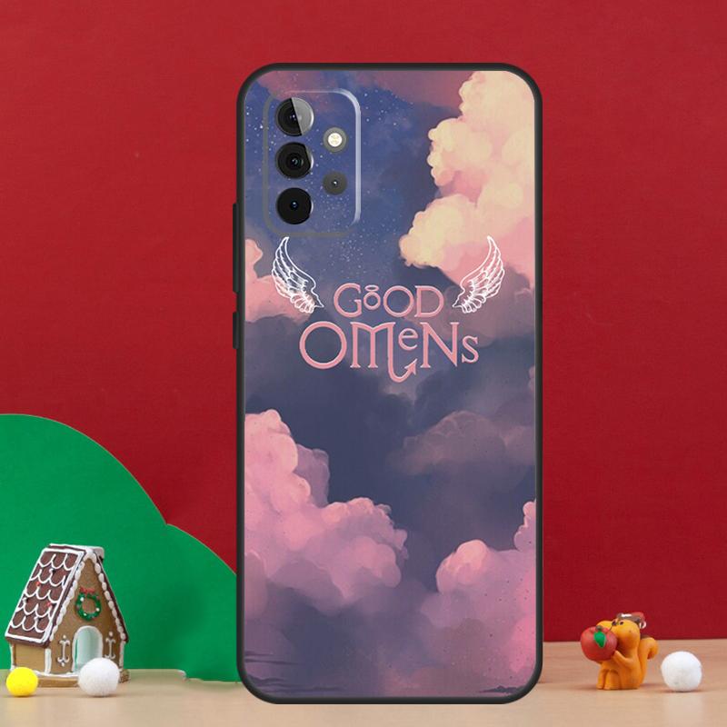 Good Omens Case For Samsung Galaxy A36 A56 A06 A13 A53 A32 A12 A22 A52 A35 A17 A16 A55 A15 A54 A34 A14