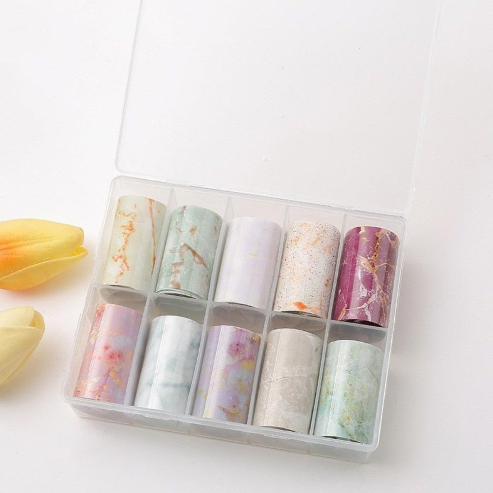 Flower Nail Foils The Starry Sky Nail Art Stickers Professional Nail Stickers  Manicure DIY