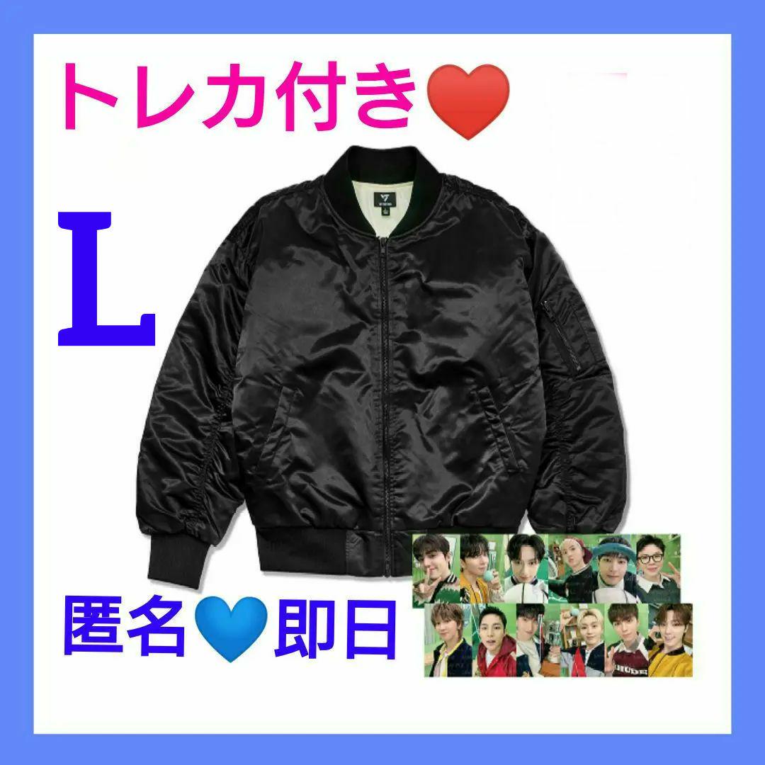 

[USED] SEVENTEEN CARAT Stadium Jacket with Trading Card