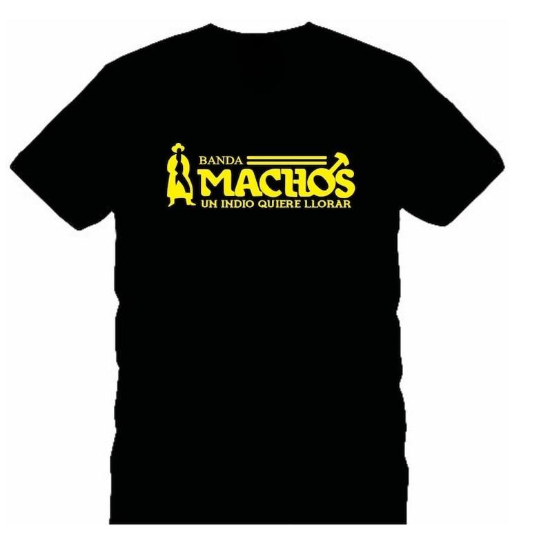 

Vintage Style Banda Machos Tshirt Un Indio Quiere Llorar Wrestling Graphic Sport Men T Shirts Summer Camiseta Y2k Clothes 5XL різнокольоровий