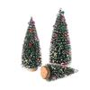 New Christmas Decorations Flocked Sticky Beads Mini Christmas Tree Christmas Desktop Ornaments Small Christmas Tree Ornaments