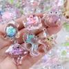 DIY Marine Animal Luminous Acrylic Pendant & Turtle Mobile Phone Lanyard