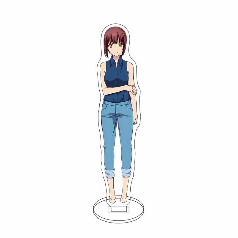 Summer Pockets Japanese Anime Peripherals Naruse Shiroha/Sorakado Ao Acrylic Stand Collectible Table Ornaments Creative Gifts