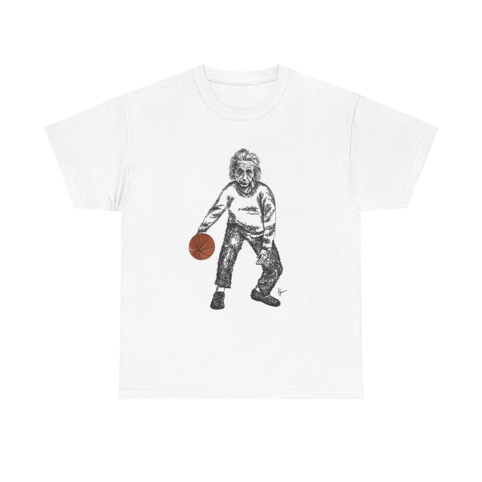 Men s and Women s T-shirts Albert Einstein Graphic S