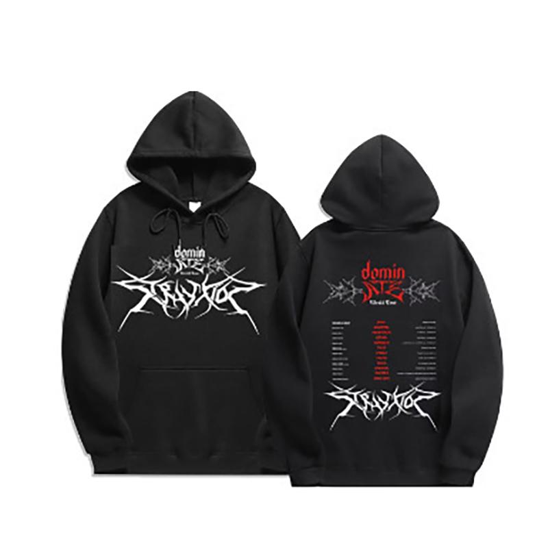 

2025 Модная мужская повседневная толстовка с капюшоном в уличном стиле с принтом по всей поверхности, молодежная верхняя одежда с капюшоном 3XL