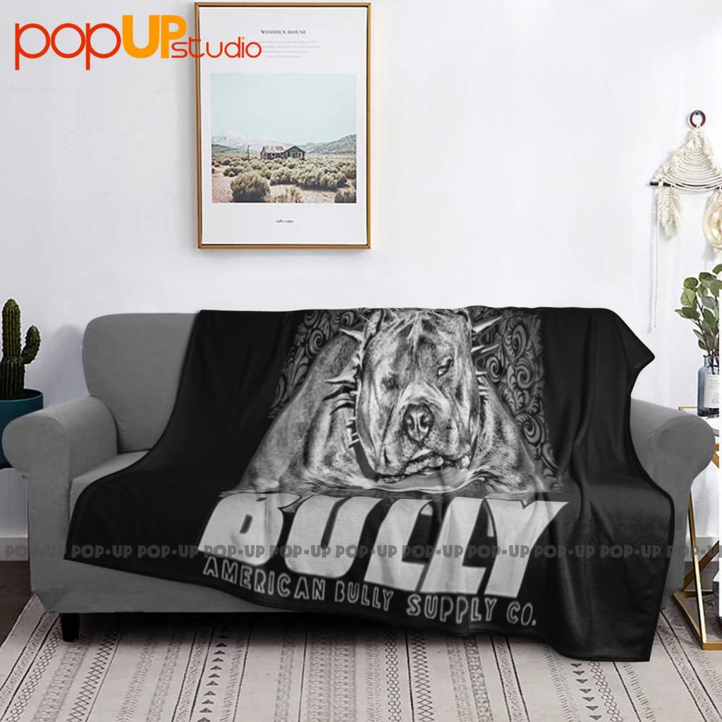 Bully American Bully Pit Bull Ultra-Soft Blanket Quilt Winter Sofa Cover Bed Covers