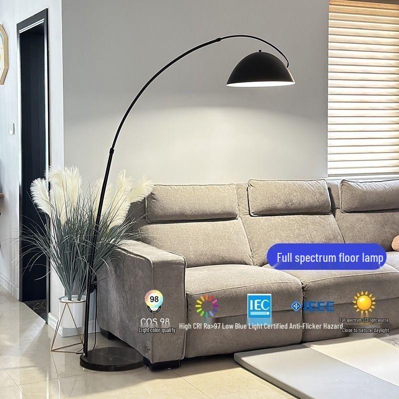 Nordic High-End Fishing Floor Lamp - Elegant Living Room, Bedroom, and Art Decor