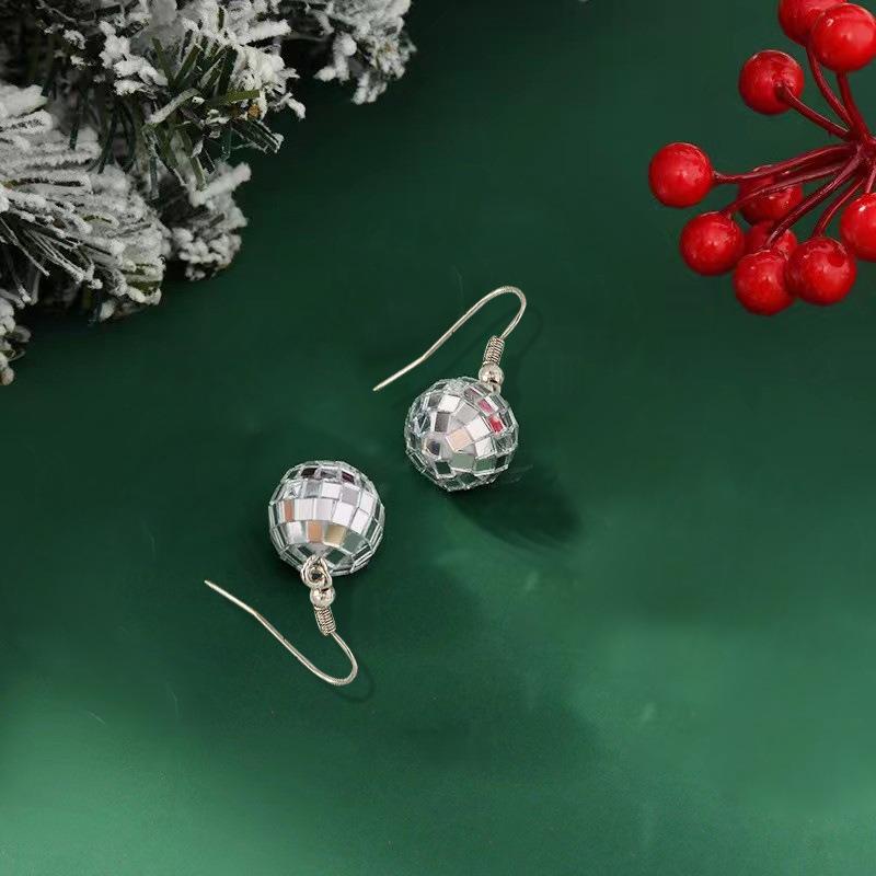 Dla kreatywnej mody, kolczyki z kulą laserową, kolczyki, materiały akrylowe są wykwintne, uczestniczyć w bankietach, przyjęciach, aby świętować festiwale