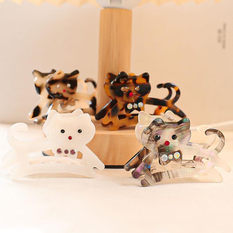 1PC Shark Clip Adorn Hair Clip Cute Acetic Acid Multicolored Headband Personality Hair Accessory Exquisite Girlish Heart