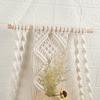 Boho Macrame Wall Hanging Shelf Macrame Wall Decor Woven Tassel Tapestry Wall Shelf Handmade Cotton