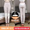 Camel Wool Cotton Pants Women's Winter Outer Wear Fleece Thickened Leggings High Waist Extra Thick Large Size Knee Pads Thermal Pants
