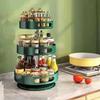 Rotating Kitchen Spice Rack: Multi-layer Countertop Storage & Organization, No-Drill