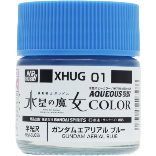 

GSI Creos Water-based Gundam Color Gundam Aerial Blue 10 мл Модельная краска XHUG01