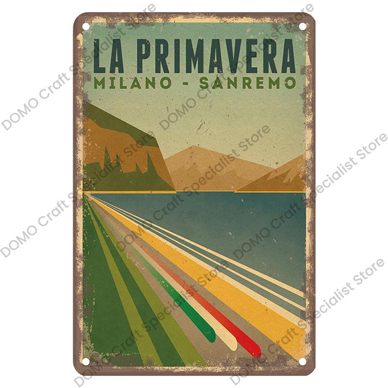 Vintage Bicycle Poster Metal Signs Plaque Retro Bike Cyclocross Metal Plate Tin Sign Garage House Wall Decor 20x30cm