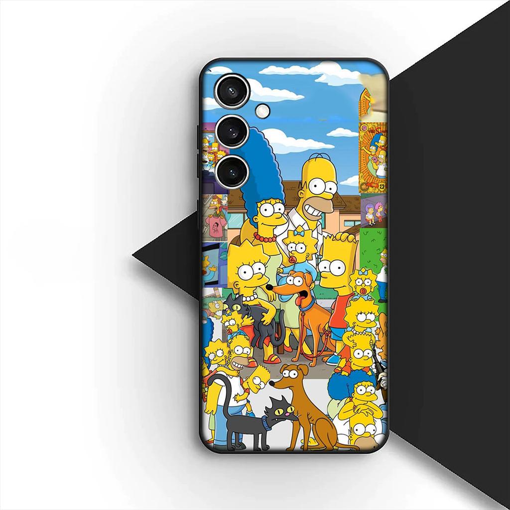 Casing for Motorola Moto G86 G57 E14 E15 G14 G34 G67 G84 G24 A54 G15 Power E22 Phone Cover Soft Case Wallpaper S-Simpsons Bart