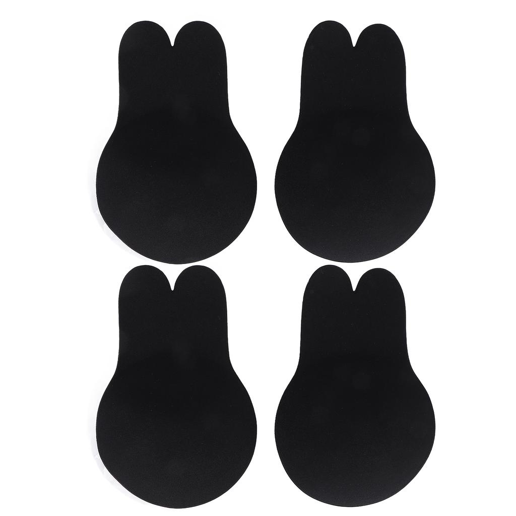 4Pcs Adhesive Pasties Washable Reusable Health Safe Practical Adhesive Intangible Bra for Dance