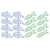 100Pcs Cute Shaped Office Paper Clips Set Lightweight Decorative Lovely Shape Paperclip Clamp for Sc