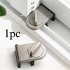 1pc Sliding Door Lock, Anti-Theft Anti-Pinch Safety Lock with No-Drill Installation, Pet-Proof Two-Way Fixation for Window