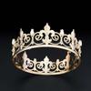 Round Crown Women's Tiara  Party Performance Headwear  Unisplendour  Diamond Encrusted King's Tiara