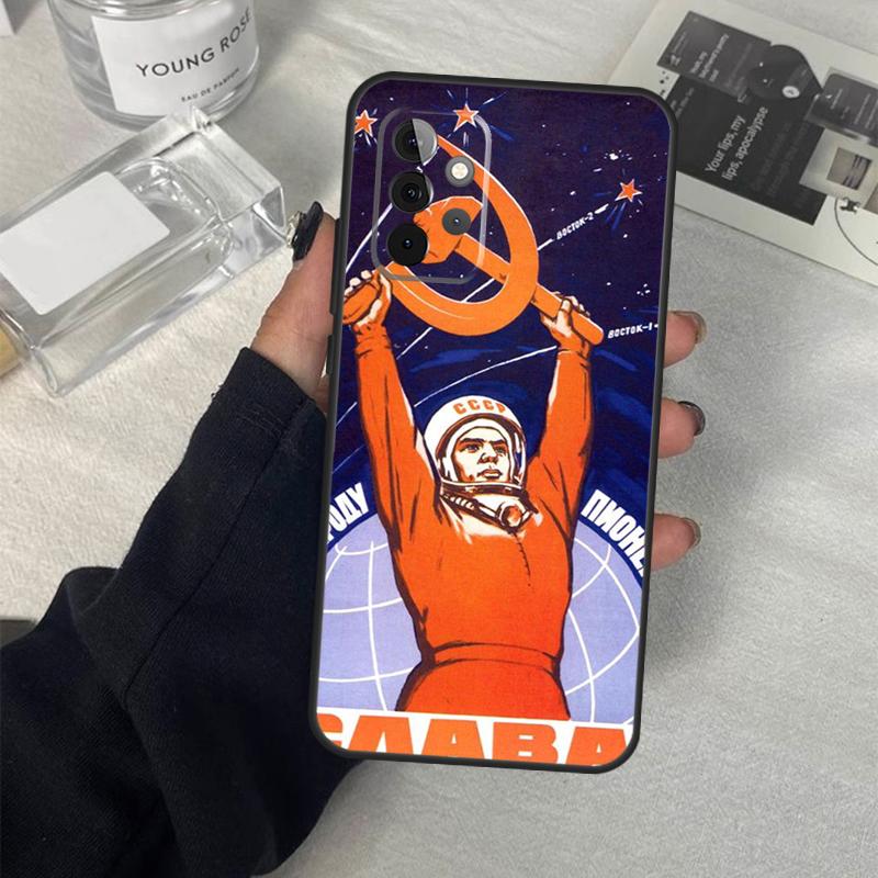 

Vintage Stalin USSR CCCP Case For Samsung Galaxy A54 A34 A14 A36 A56 A06 A13 A53 A32 A12 A22 A52 A35 A17 A16 A55 A15 Samsung A56