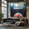Basketball Themed Tapestry for Bedroom Living Room Sports Style Decoration Backdrop