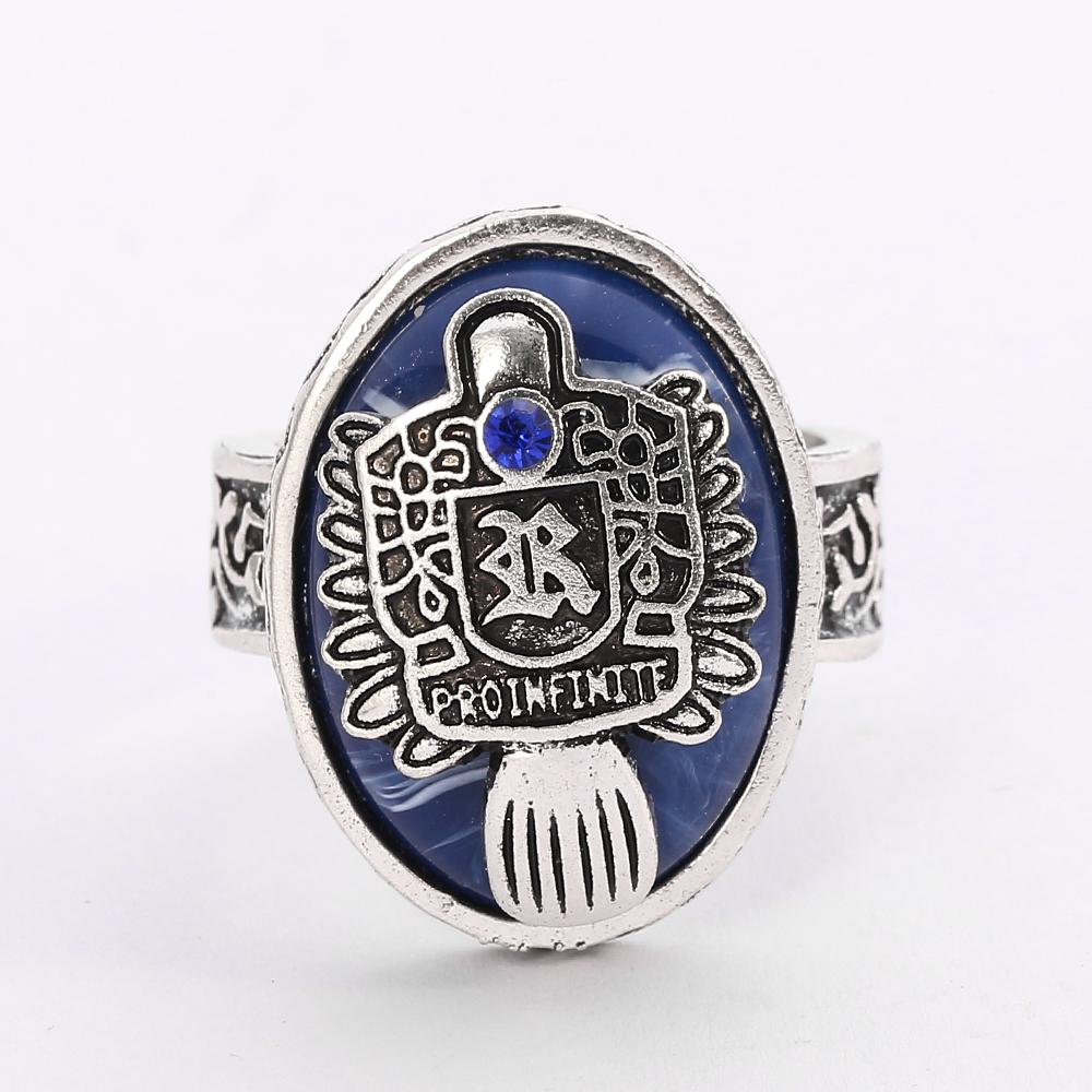 The Vampire Diaries A-Z 26 Písmen Prsten Pro Ženy A Muže Abecední Iniciály Gotické Šperky Salvatore Damon Znovuzrozený Denní Světlo Prsten