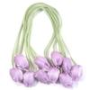 5Pcs Sweet Tulip Lace-up Straps Ornaments Curtains Tie Rope Fashion Curtain Tieback  Cake